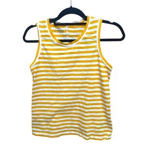 J.Crew Striped Girlfriend Cotton Tank Top S‎ Sleeveless Casual Everyday Chic